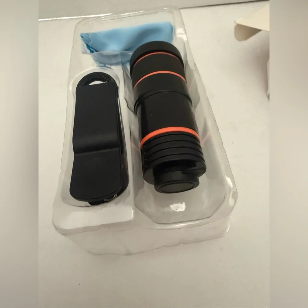 Mobile Phone Telescope Lens - White